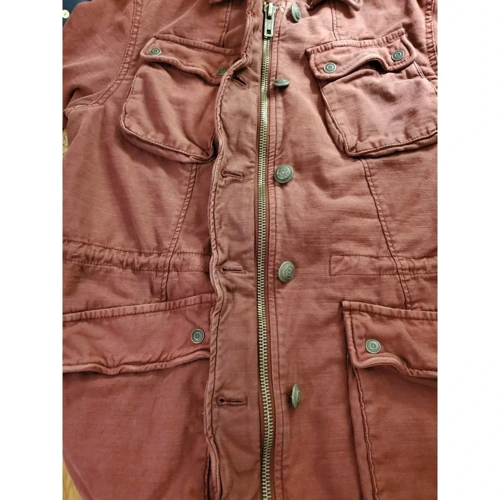 Free People Not Your Brothers Surplus Jacket‎ Sz Small Field Utility Military
